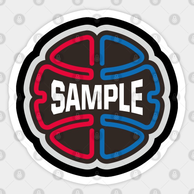 SAMPLE Sticker by TEENIE DESIGN